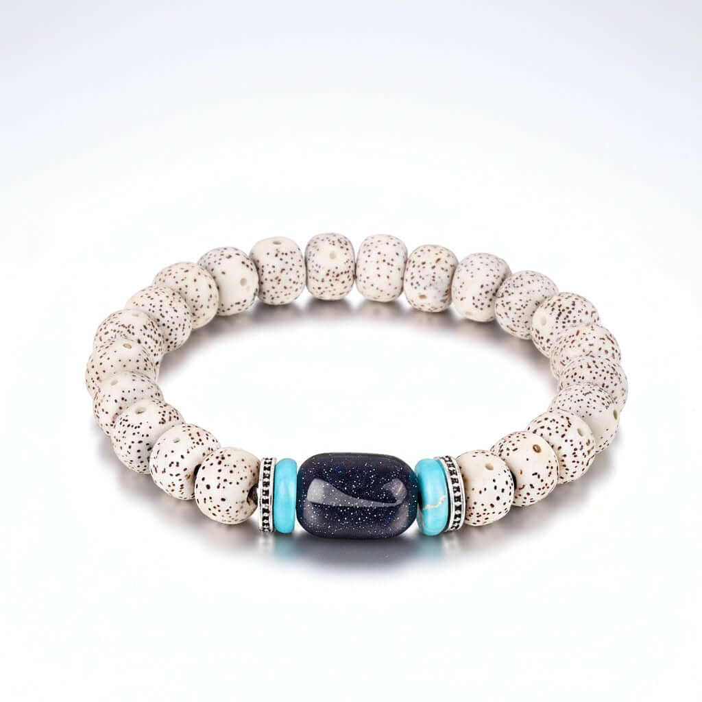 Bodhi Seed Root Bracelet Single Circle Bracelet Beads Beaded