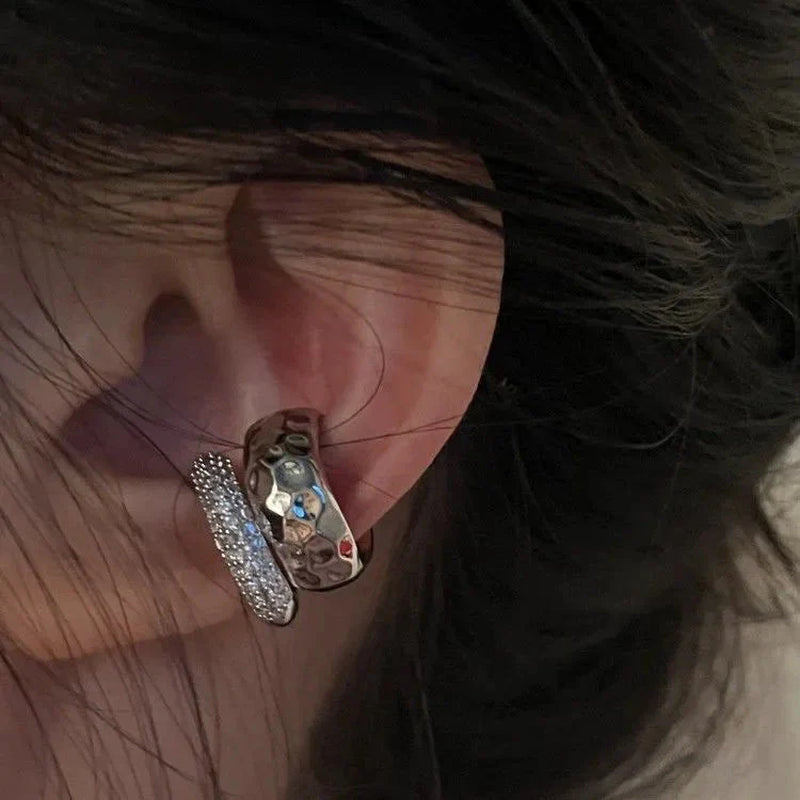 1 Pc 2025 Fashion Minilist No Piercing Ear Cuff Earrings for Woman Fake Piercing Earcuff Clips Earrings for Women Cuffs Jewelry