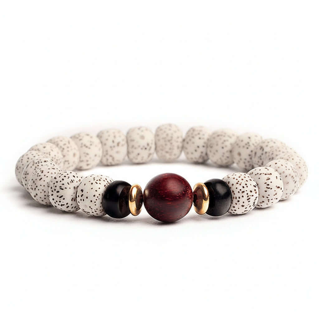 Bodhi Seed Root Bracelet Single Circle Bracelet Beads Beaded