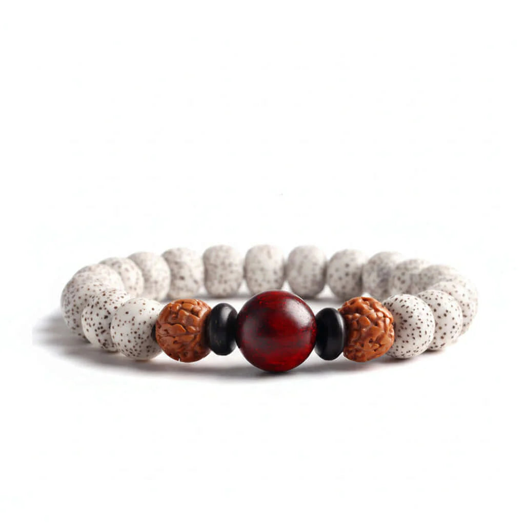 Bodhi Seed Root Bracelet Single Circle Bracelet Beads Beaded