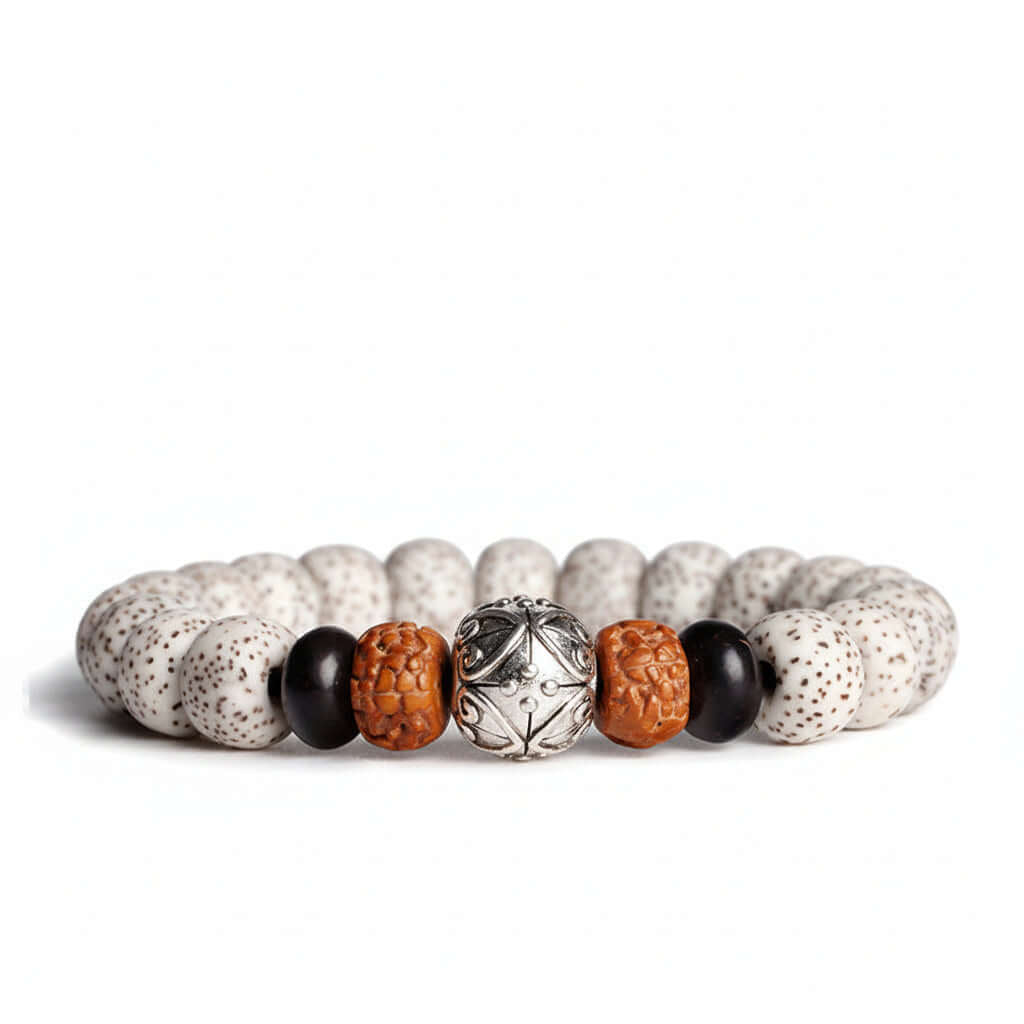 Bodhi Seed Root Bracelet Single Circle Bracelet Beads Beaded
