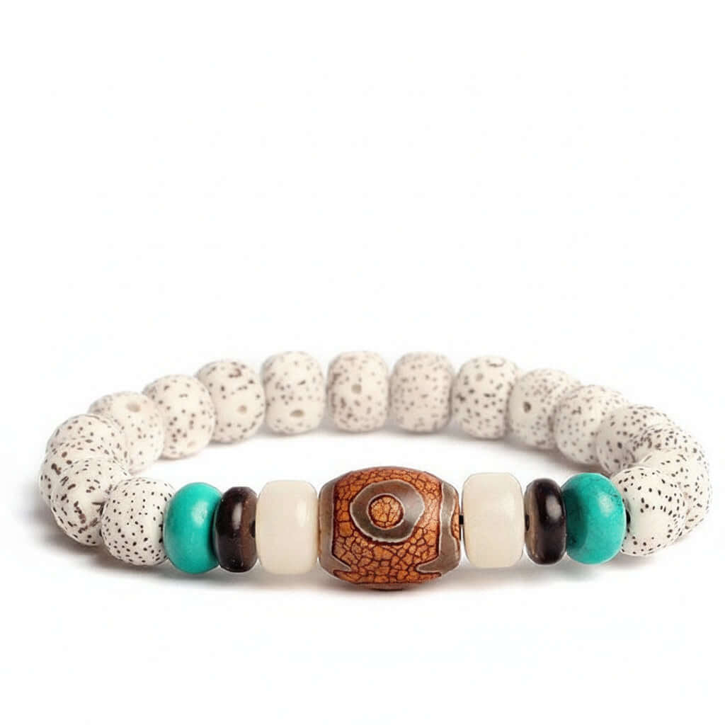 Bodhi Seed Root Bracelet Single Circle Bracelet Beads Beaded